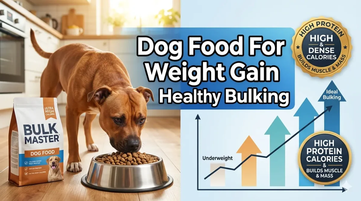 Dog Food For Weight Gain In Underweight Dogs Healthy Bulking